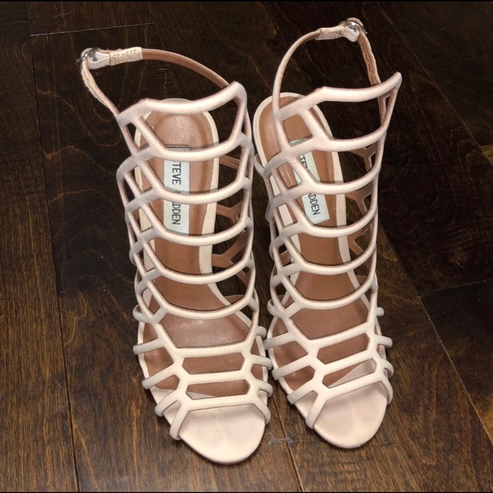 Steve Madden slither sandal heels